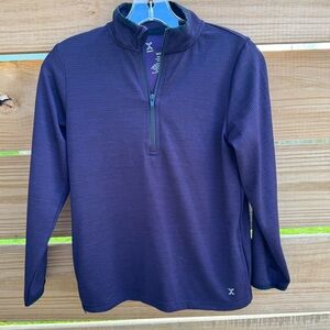 Boys’ Xersion Quick-Dry Quarter zip-up